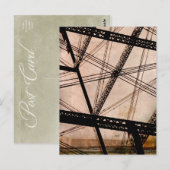 Carte Postale Pont de chevalet (Devant / Derrière)