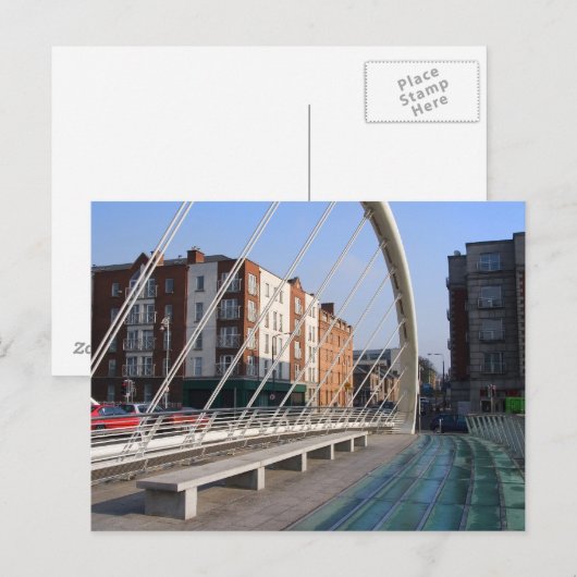 Carte Postale Pont de Dublin (Devant / Derrière)