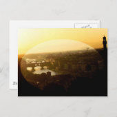 Carte Postale Pont de Florence (Devant / Derrière)