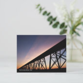 Carte Postale Pont de haut niveau Lethbridge (Debout devant)