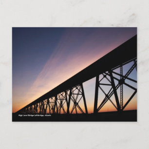 Carte Postale Pont de haut niveau Lethbridge