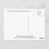 Carte Postale Pont de Jr. d'Arthur Ravenel (Dos)