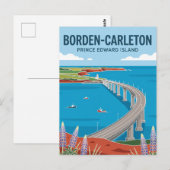 Carte Postale Pont de la Confédération Canada (Devant / Derrière)