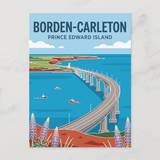 Carte Postale Pont de la Confédération Canada (Devant)