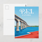 Carte Postale Pont de la Confédération Canada (Devant / Derrière)