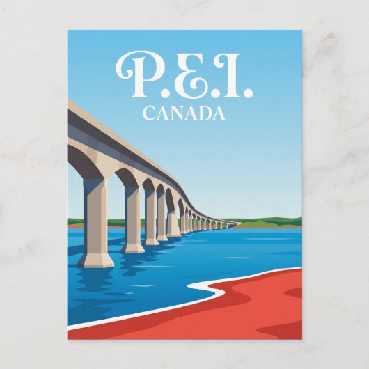 Carte Postale Pont de la Confédération Canada (Devant)