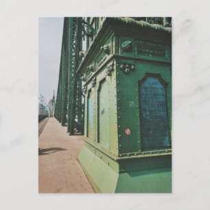 Carte Postale Pont de la Liberté, Budapest, Hongrie