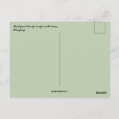 Carte Postale Pont de la Liberté de Budapest et tramway de Hongr (Dos)