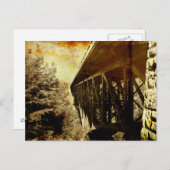 Carte Postale Pont de la rivière Cut (Devant / Derrière)