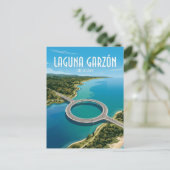 Carte Postale Pont de Laguna Garzón (Debout devant)