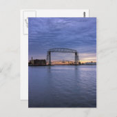 Carte Postale Pont de levage aérien (Devant / Derrière)