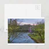 Carte Postale pont de liberté de la carolina-sud de greenville (Devant / Derrière)