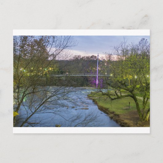 Carte Postale pont de liberté de la carolina-sud de greenville (Devant)