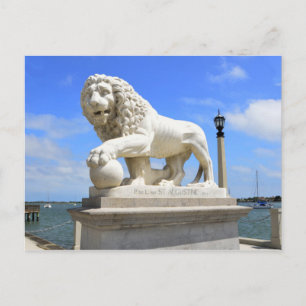 Carte Postale Pont de Lions Sculpture