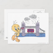 Carte Postale Pont de Londres TWEETY™ (Devant / Derrière)