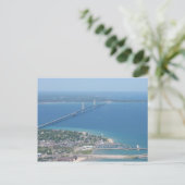 Carte Postale Pont de Mackinac (Debout devant)