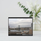Carte Postale Pont de Manhattan (Debout devant)