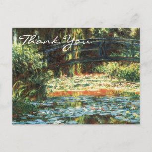 Carte Postale Pont de Monet au-dessus de l'étang de la Lys