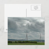 Carte Postale Pont de Normandie (Devant / Derrière)