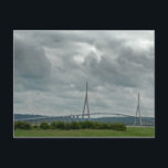 Carte Postale Pont de Normandie<br><div class="desc">Pont de Normandie dans le nord de la France</div>