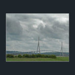 Carte Postale Pont de Normandie<br><div class="desc">Pont de Normandie dans le nord de la France</div>