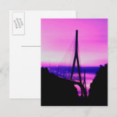 Carte Postale Pont de Normandie, Le Havre, France 2 (Devant / Derrière)