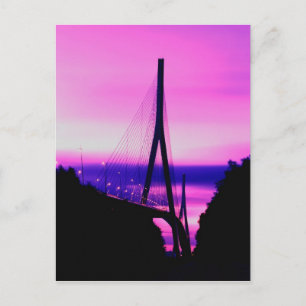 Carte Postale Pont de Normandie, Le Havre, France 2