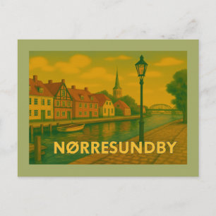 Carte Postale Pont de Nørresundby Danemark