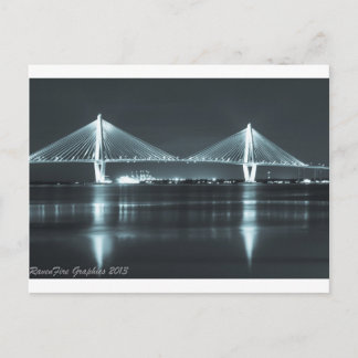 Carte Postale Pont de nuit