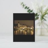 Carte Postale Pont de nuit (Debout devant)