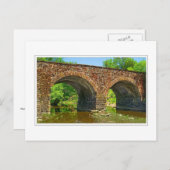 Carte Postale Pont de pierre (Devant / Derrière)