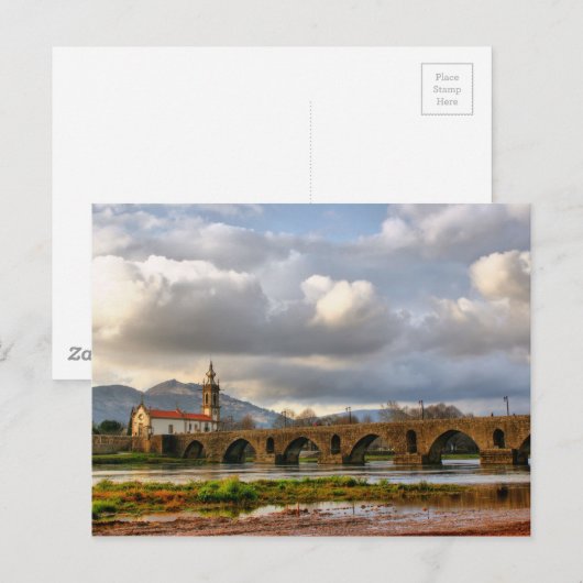 Carte Postale Pont de Ponte De Lima (Devant / Derrière)