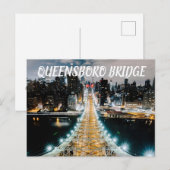 Carte Postale Pont de Queensboro (Devant / Derrière)
