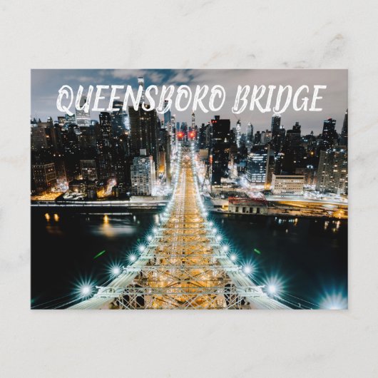 Carte Postale Pont de Queensboro (Devant)