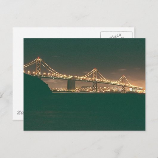 Carte Postale Pont de San Francisco (Devant / Derrière)