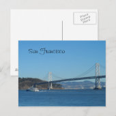 Carte Postale Pont de San Francisco (Devant / Derrière)