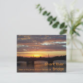 Carte Postale Pont de Shark River (Debout devant)