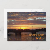 Carte Postale Pont de Shark River (Devant / Derrière)