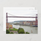 Carte Postale Pont de Vizcaya. (Devant / Derrière)