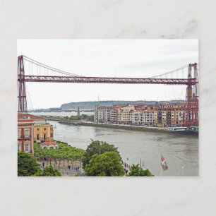 Carte Postale Pont de Vizcaya.