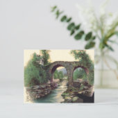 Carte Postale Pont de Weir Killarney Pont de pierre (Debout devant)