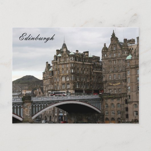 Carte Postale pont d'edinburgh (Devant)