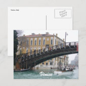 Carte Postale pont demi (Devant / Derrière)