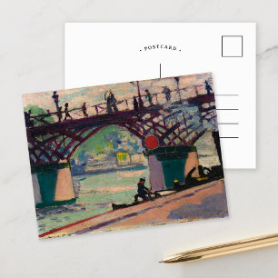 Carte Postale Pont Des Arts   Henry Lyman Saÿen