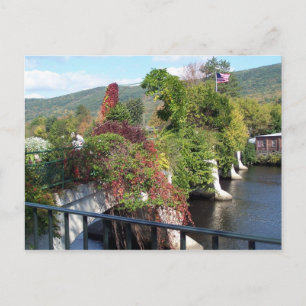 Carte Postale Pont des fleurs