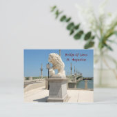 Carte Postale Pont des Lions (Debout devant)