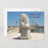 Carte Postale Pont des Lions (Devant / Derrière)