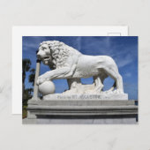 Carte Postale Pont des Lions, Saint Augustin, FL (Devant / Derrière)