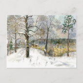 Carte Postale pont d'hiver (Devant)