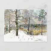 Carte Postale pont d'hiver (Devant)